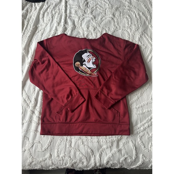 Section 101 Osceola Florida State Seminoles Men's Long Sleeve Hoodie Size: L - Picture 1 of 8